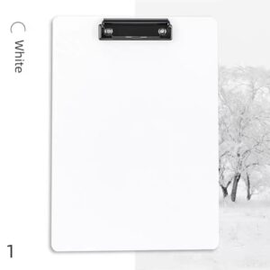 Minimalist A4 Profile Clipboard | Heavy Duty Low Profile Clip | Solid Color Writing Board