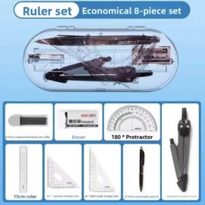 Deli Professional Geometry & Drafting Set